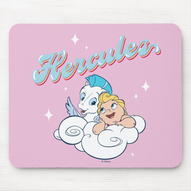 Baby Hercules and Pegasus on a Cloud Mouse Pad Mousepad (Vorne)