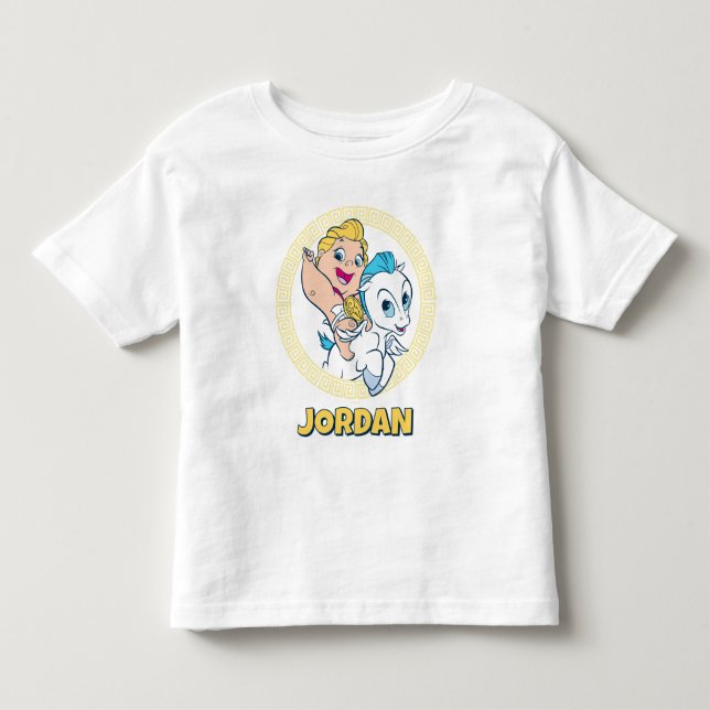 Baby Hercules Riding Pegasus Toddler T-shirt (Vorderseite)