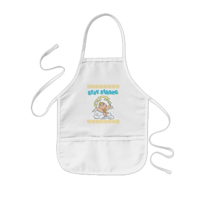 Baby Hercules - Stay Strong Kids' Apron Kinderschürze (Vorne)