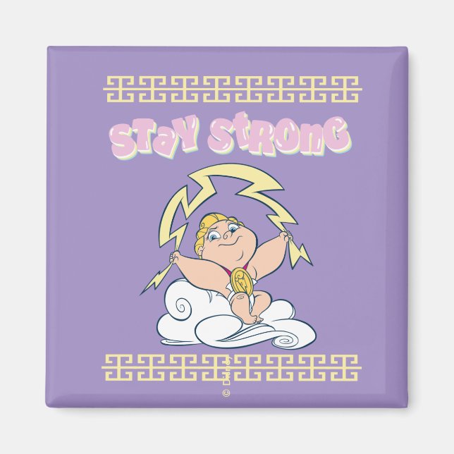 Baby Hercules - Stay Strong Magnet (Devant)