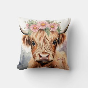 Baby Highland Cow Kissen