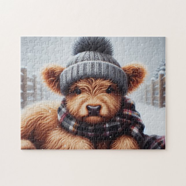 Baby Highland Kuh (Horizontal)