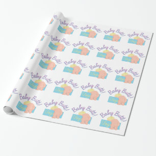 Baby-Hintern Geschenkpapier