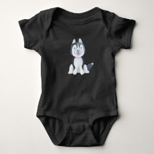 Baby Husky Dog Pet Niedlich Strampler