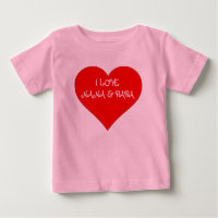 Baby I Liebe NANA & PAPA