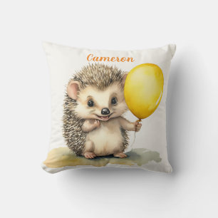 Baby-Igel-Ballon Geschlechtsneutral Personalisiert Kissen
