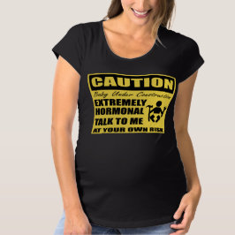 Baby im Bau, lustige Mutterschaft T-Shirt