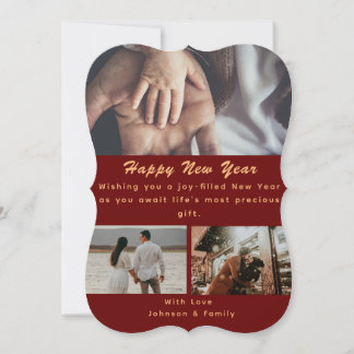 Baby im neuen Jahr willkommen