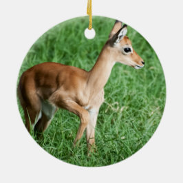 Baby Impala Keramik Ornament