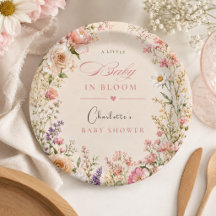 Baby in Bloom Aquarell-Baby-Party