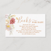 Baby in Bloom Baby Duschbücher für Babykarte