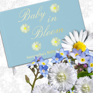 Baby in Bloom Baby Dusche Gästebuch