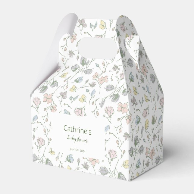 Baby in Bloom Baby Duwer Gender Neutral Geschenkschachtel (Vorderseite)