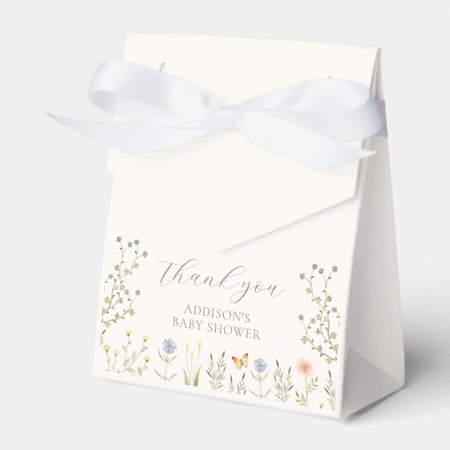 Baby in Bloom Baby shower Ballotins (Verso)
