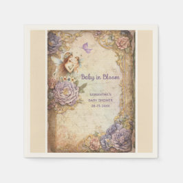 Baby in Bloom Babydusche Serviette