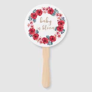 Baby in Bloom Blumenkreide Kinderdusche Fächer