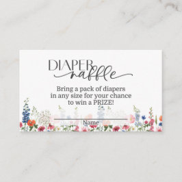Baby in Bloom Diaper Carte Raffle
