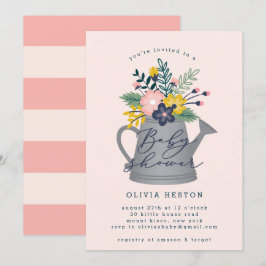 Baby in Bloom Einladung