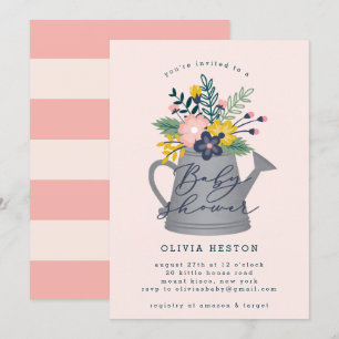 Baby in Bloom Einladung