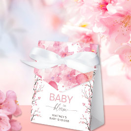 Baby in Bloom Floral Cherry Blossom Gefälligkeitsb Geschenkschachtel