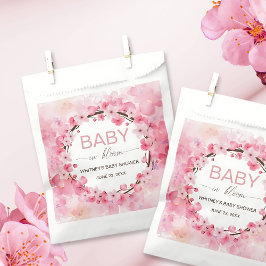 Baby in Bloom Floral Cherry Blossom Geschenktütchen