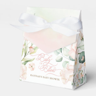 Baby in Bloom Florals Babyparty Geschenkschachtel