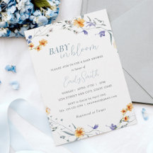 Baby in Bloom Frühlingsblumen-Baby-Party