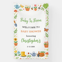 Baby in Bloom Garten-Baby-Party | Süße Blumen