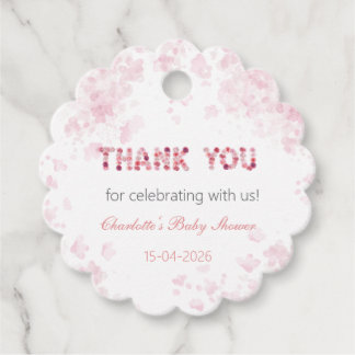 Baby in Bloom Geschenkanhänger | Frühlings-Babysho