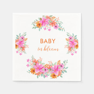 Baby in Bloom helle Sommerdusche Serviette