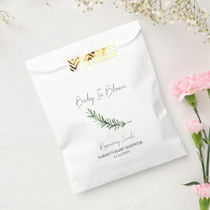 Baby in Bloom l Rosemary Seeds Kinderdusche Geschenktütchen