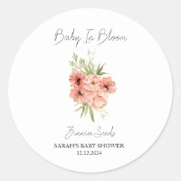 Baby in Bloom l Zinnia Samen Baby Dusche