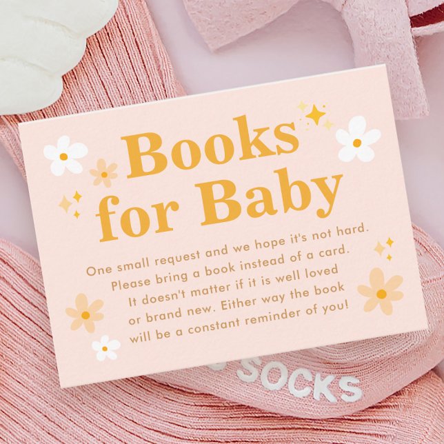 Baby in Bloom Spring Baby Showbucher anfordern Begleitkarte (Von Creator hochgeladen)