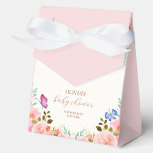 Baby in Bloom Spring Bloral Butterfly Babydusche