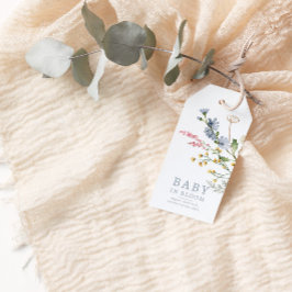 Baby in Bloom Spring Wildblume Floral Baby Fevor Geschenkanhänger