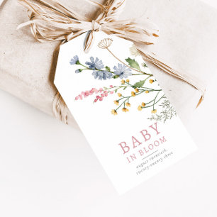 Baby in Bloom Spring Wildblume Floral Baby Fevor Geschenkanhänger