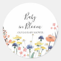 Baby in Bloom Wildblume Babydusche