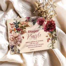 Baby in Bloom-Wildblume Begleitkarte