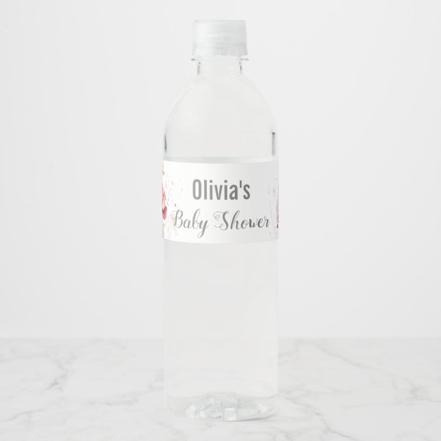 Baby in Bloom Wildblume Lilac Babydusche (Vorderseite)
