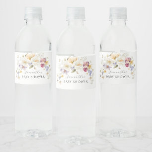 Baby in Bloom Wildblume Rustikale Babydusche
