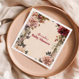 Baby in Bloom-Wildblume Serviette