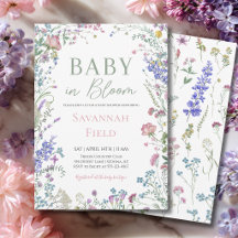 Baby in Bloom Wildflower-Baby-Party