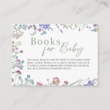 Baby in Bloom Wildflower-Bücher für Baby
