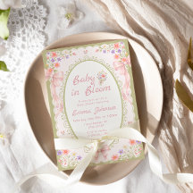 Baby in Bloom Wildflower Pretty Baby Shower