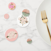 Baby in Bloom Wrapping Paper für Babydusche