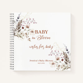 Baby in Bloom wünscht sich ein Baby Spiral Noteboo Notizbuch