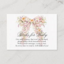 Baby in Blüte Florales Mädchen-Baby-Party-Bücher