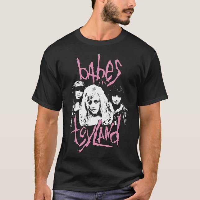 Baby In Toyland Grunge Band T-Shirt Classique (Devant)
