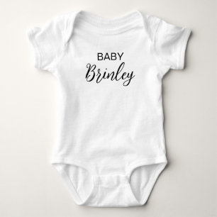 Baby individuelle Name Girl, Boy, Schwangerschafts Strampler
