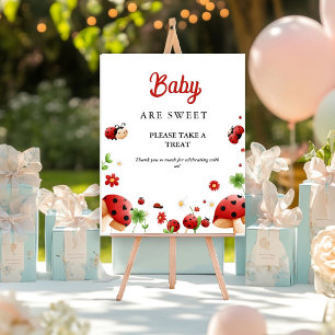 Baby Insect Lady Mädchen Babydusche Gefälligkeitsz Poster